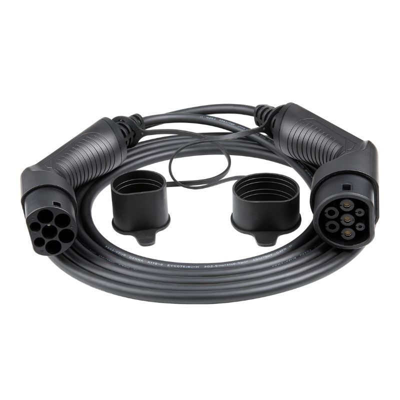 Type 2 to Type 2 EV Charging Cable